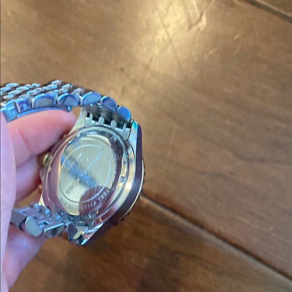 Three-Tone Chronograph Watch with Roman Numerals - Picture 3 of 4